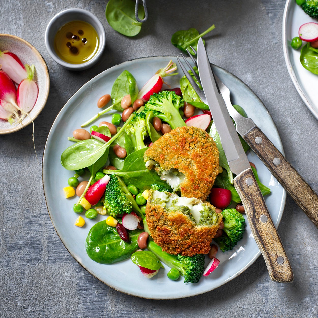 broccoli spinazie salade