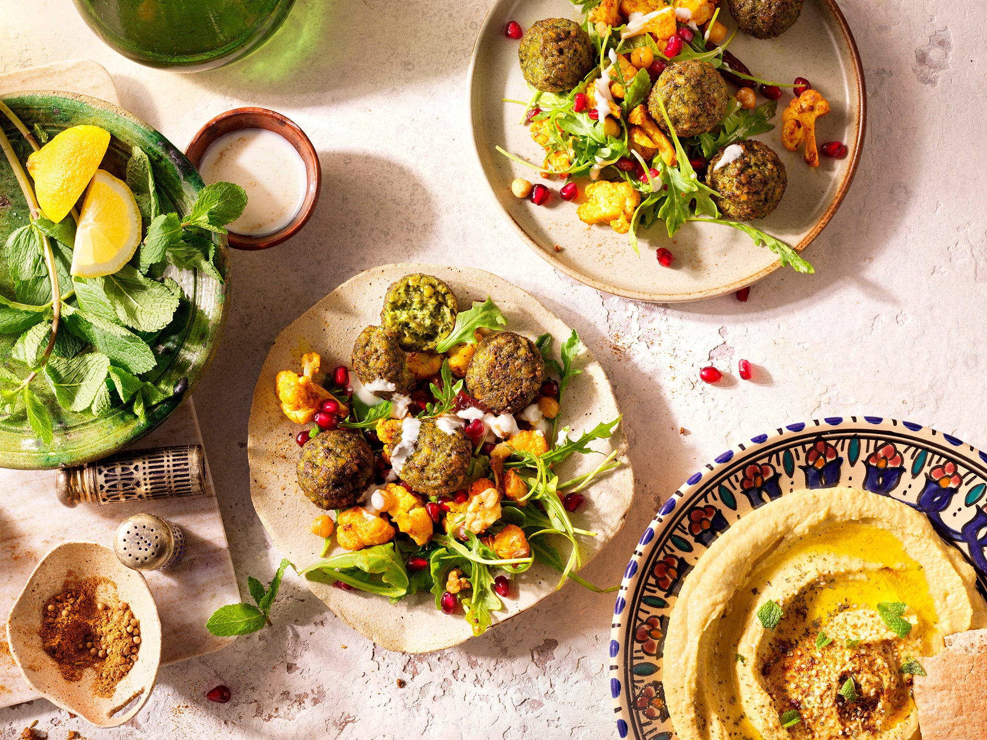 Vegan Arabische salade met Falafel | Garden Gourmet