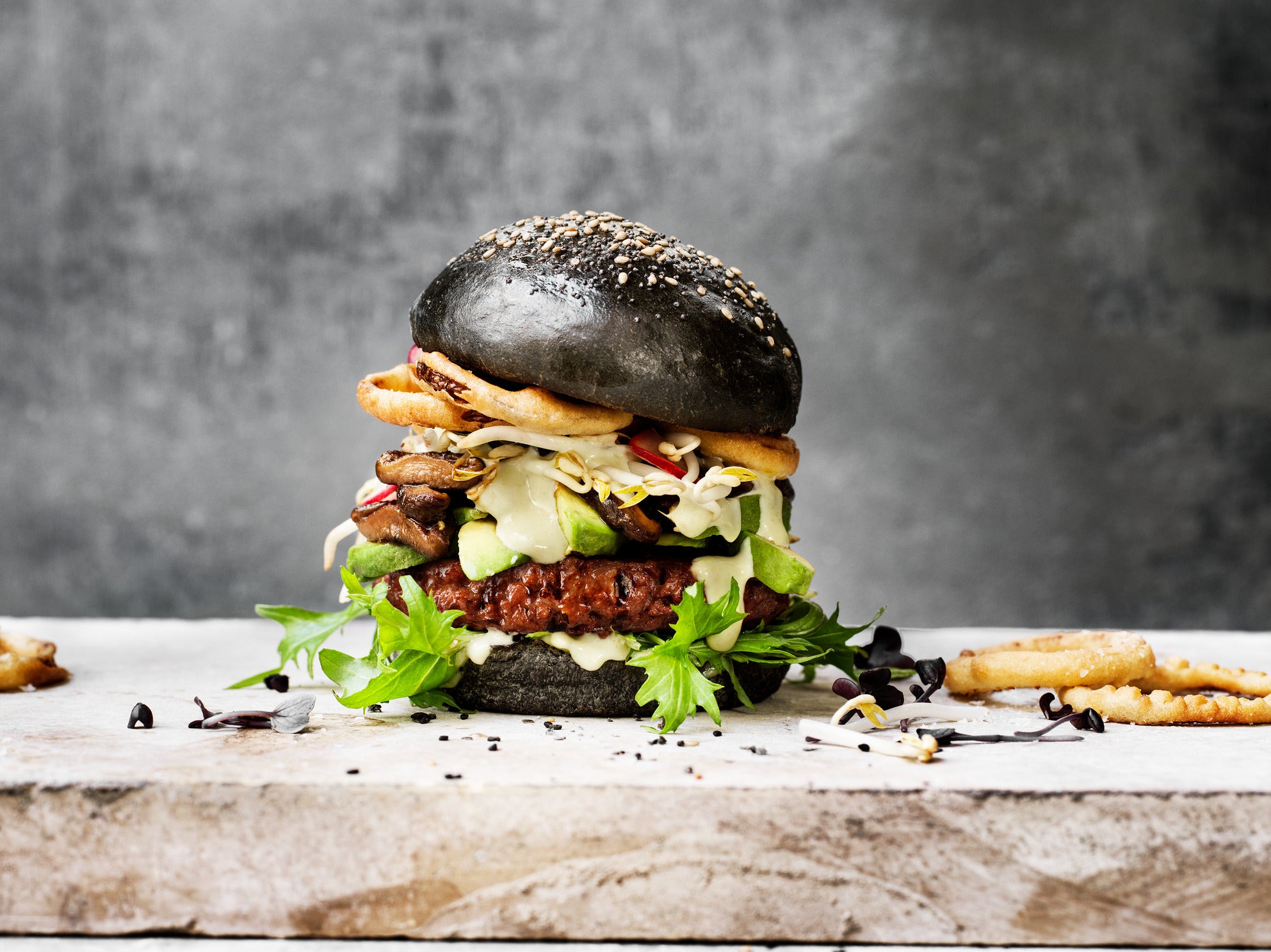 ergens bij betrokken zijn hand Wat leuk Oriental Mystery Sensational Burger