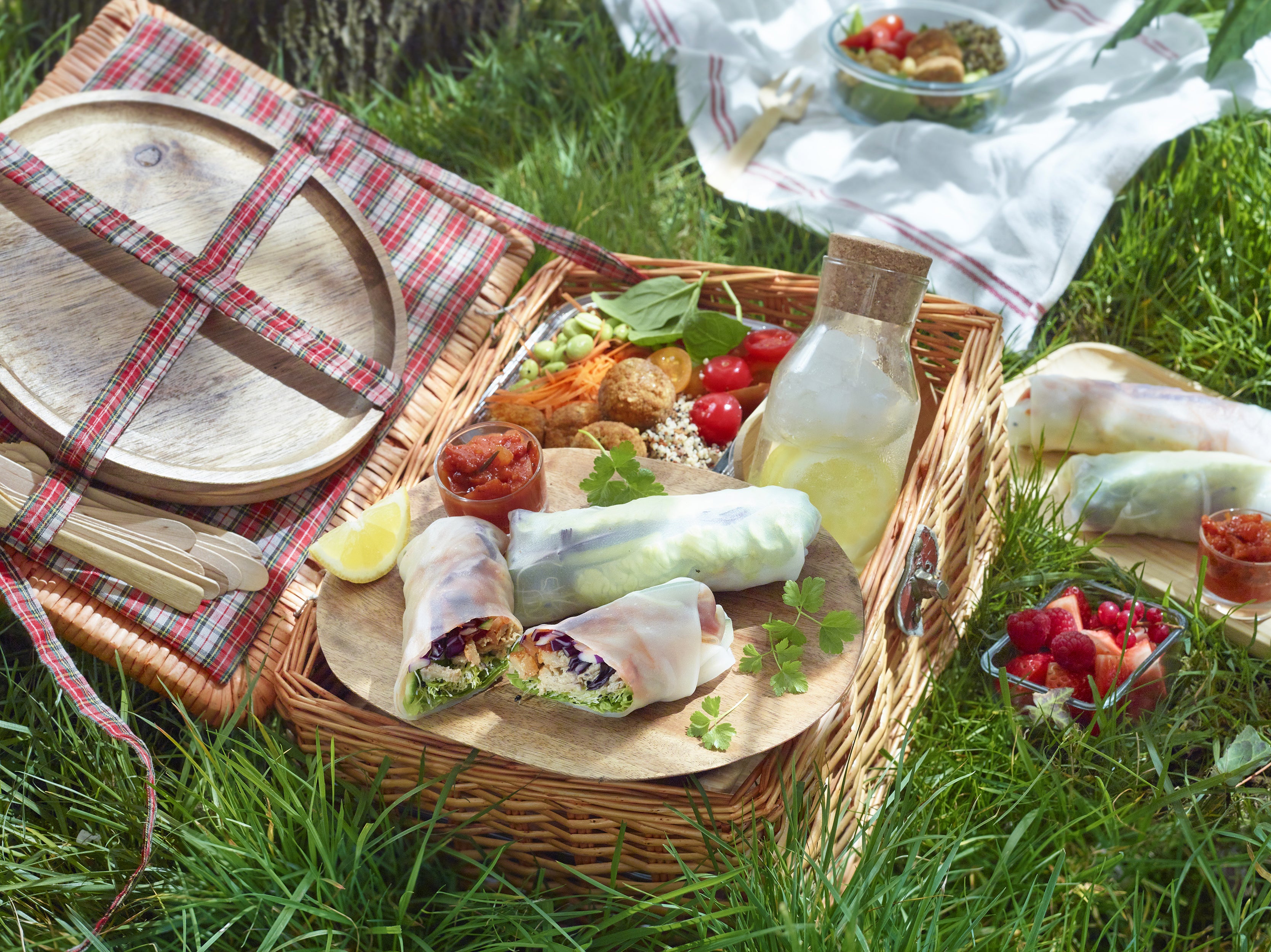 Picknick vuna loempia's