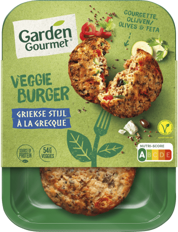 Veggie Burger Greek