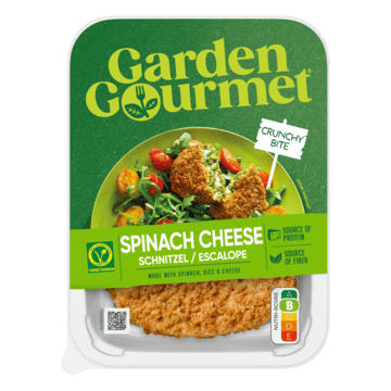 Garden Gourmet Spinach Cheese Schnitzel