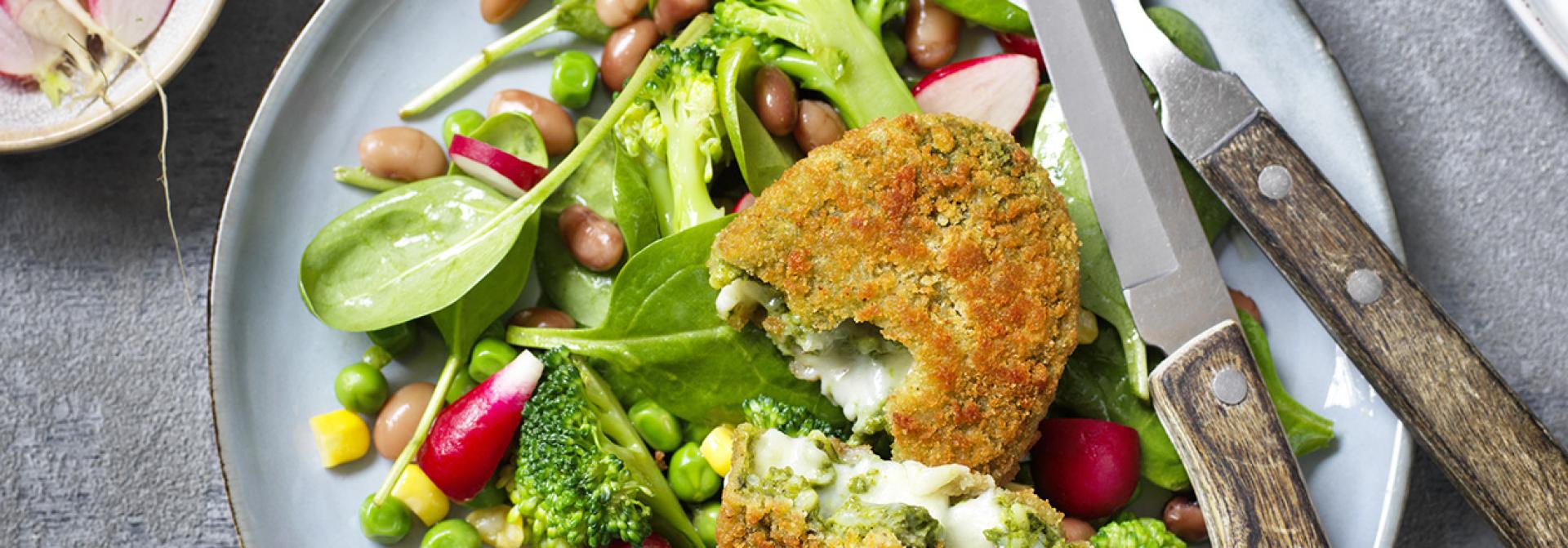 broccoli spinazie salade