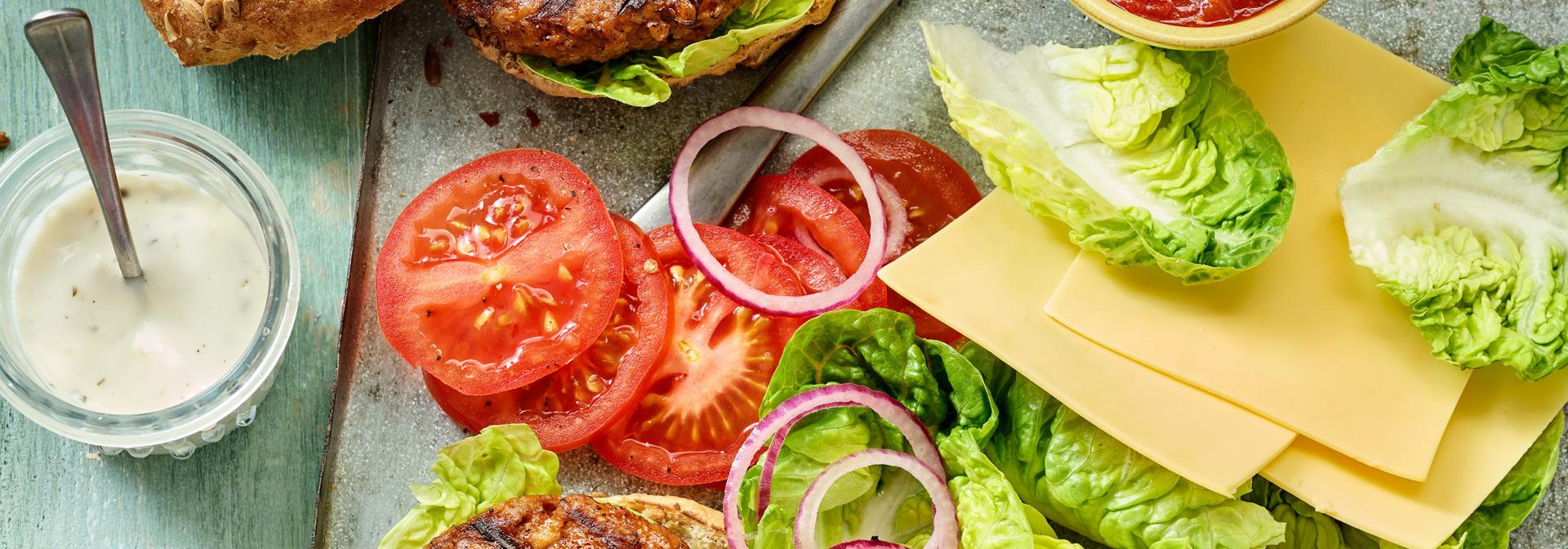 BBQ Burger DIY Board