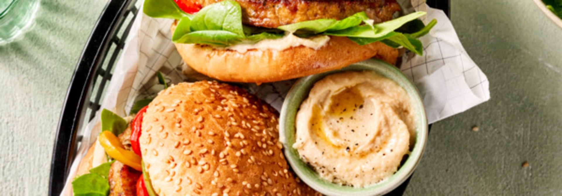 Garden Gourmet Sensational Burger Hummus