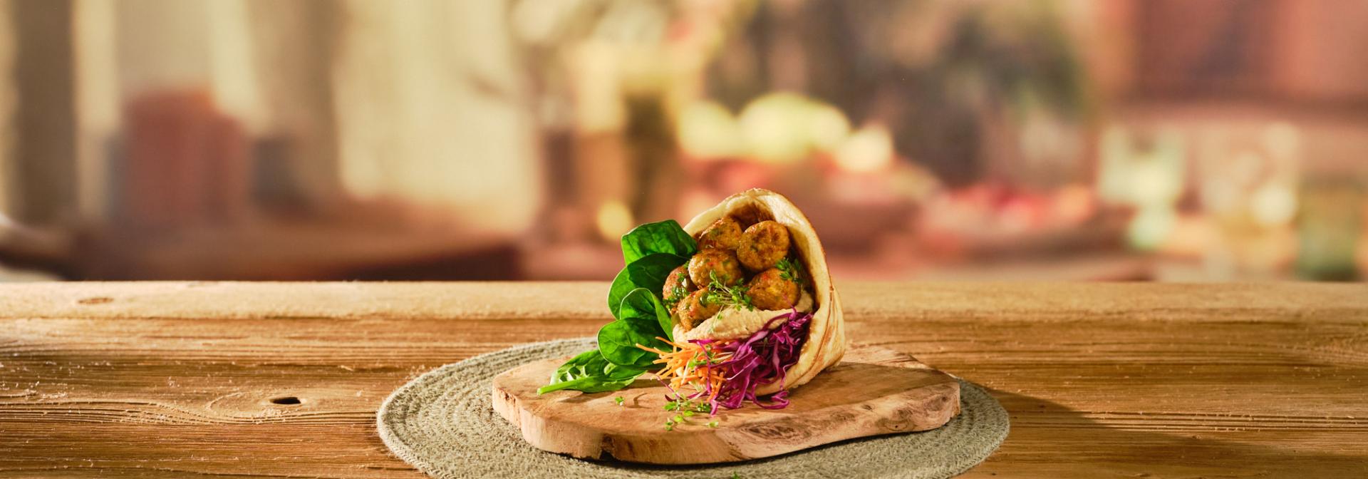 Mixed Cone with Vegetable Balls