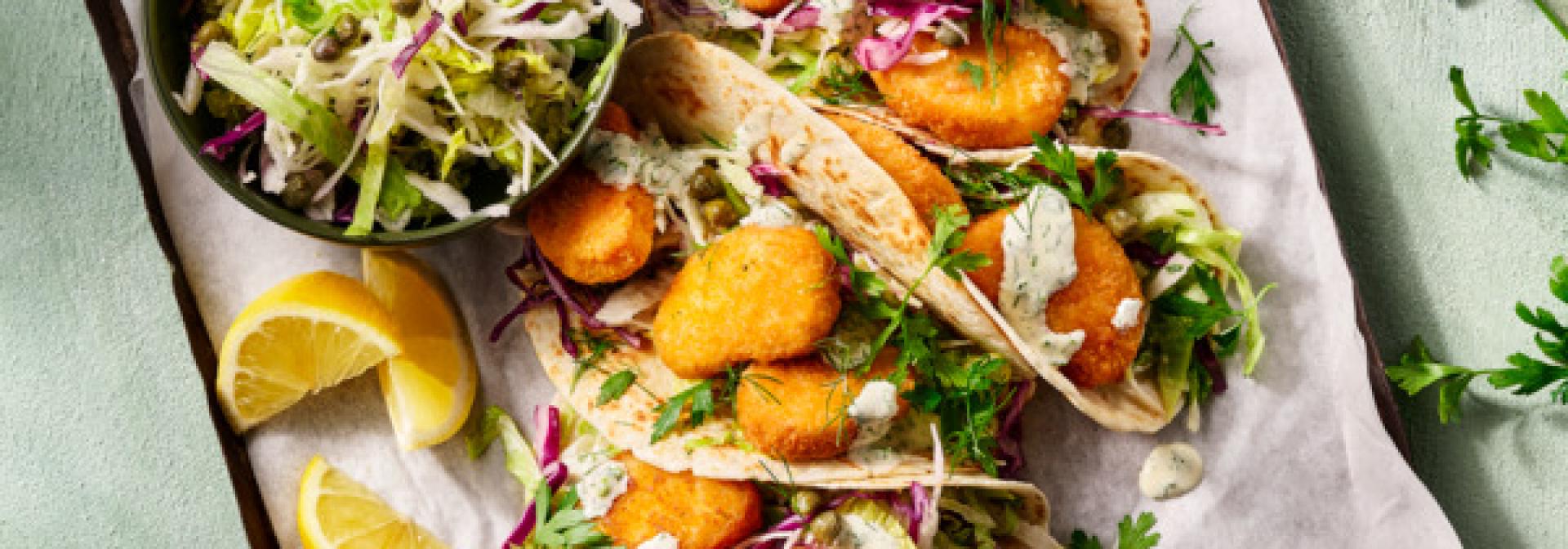 Marine-Style Nugget tacos