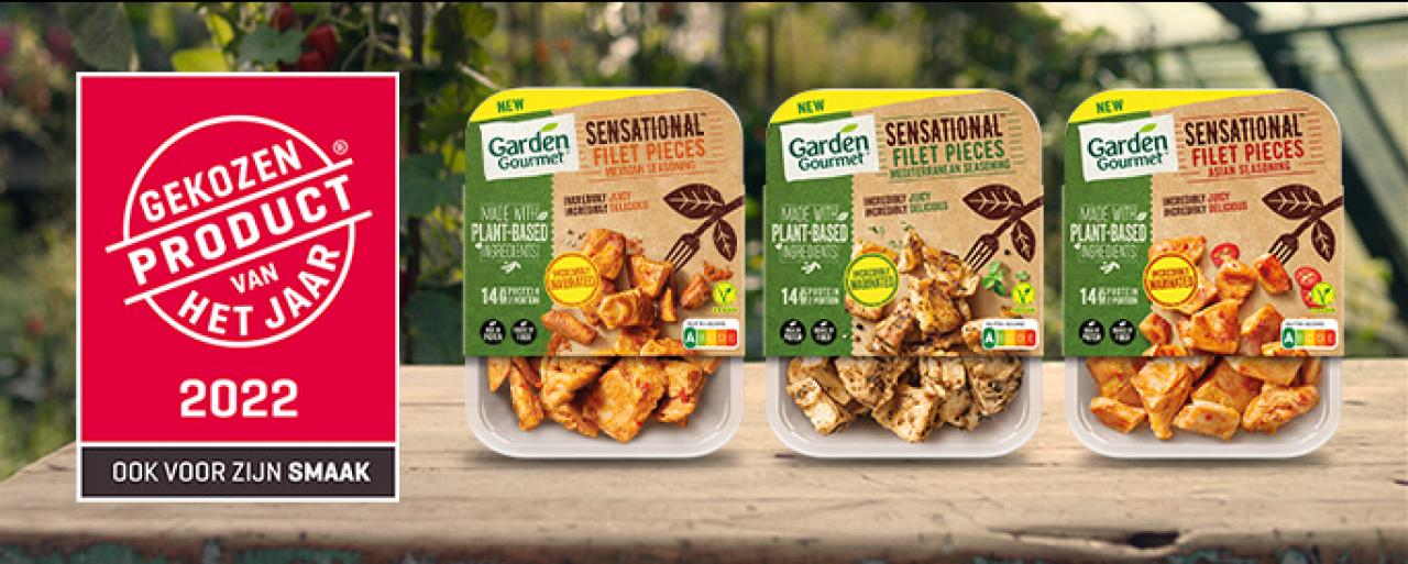 Garden Gourmet gekozen product van het jaar