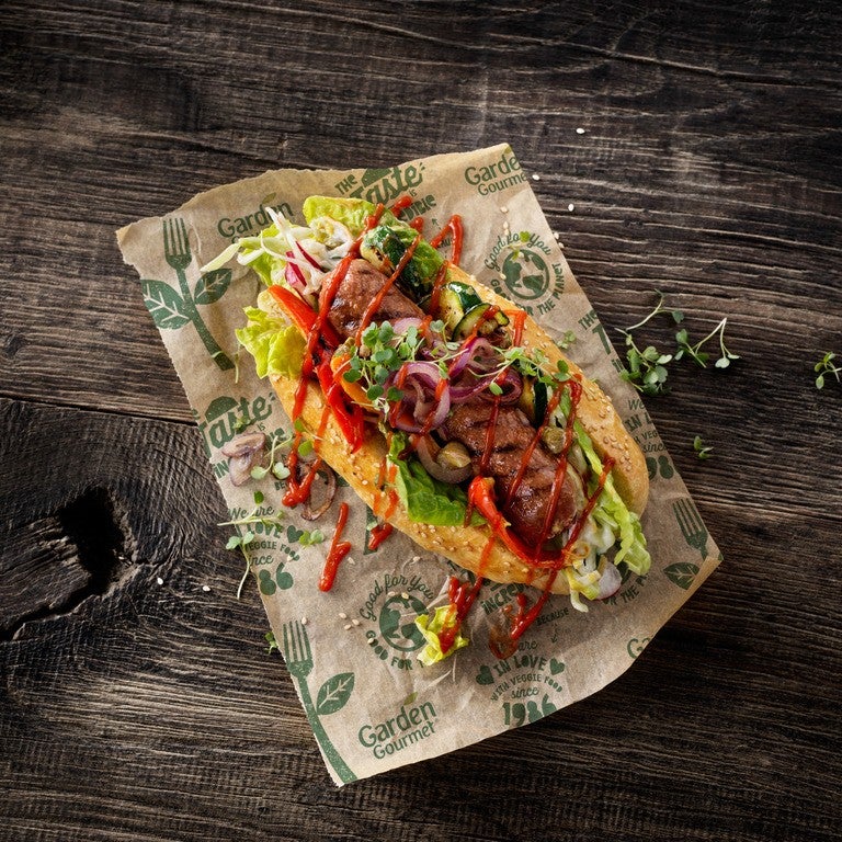 Oppsiktsvekkende pølse Hot Dog