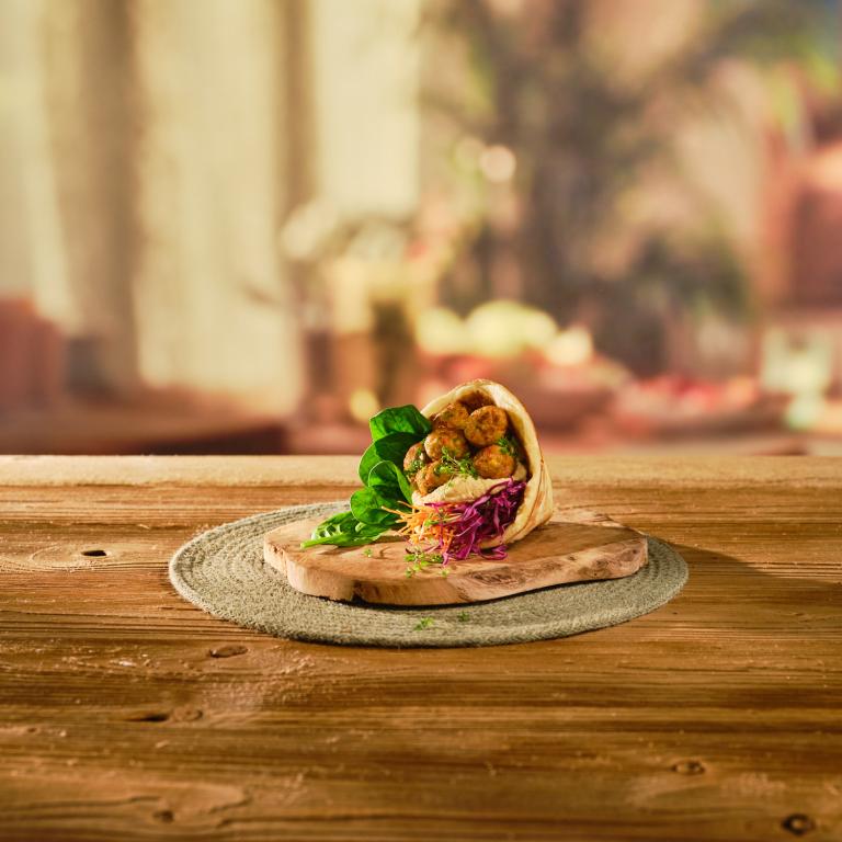 Mixed Cone with Vegetable Balls