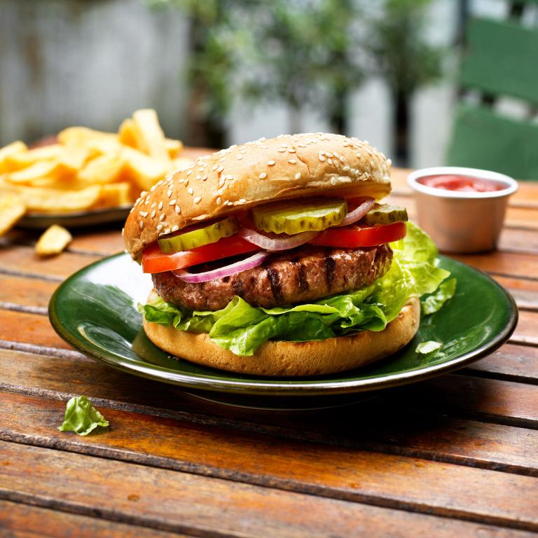 Klassieke "Vege-tarian" burger