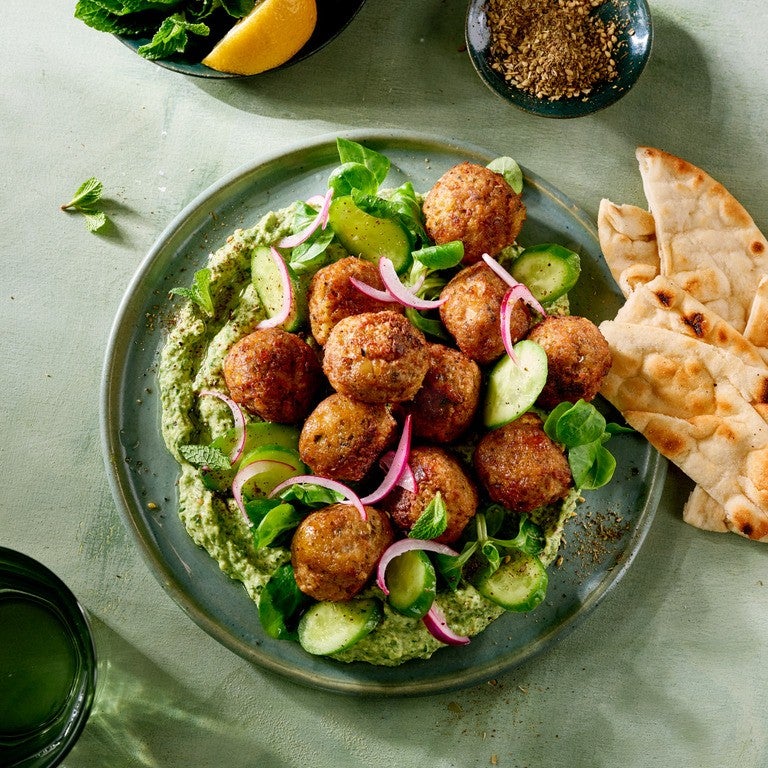 Vegan Balletjes salade