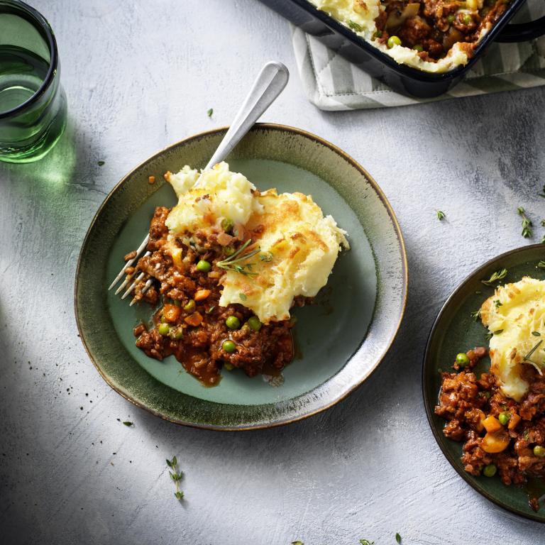 Vegetarische Shepherd's Pie Vegetarische herderstaart