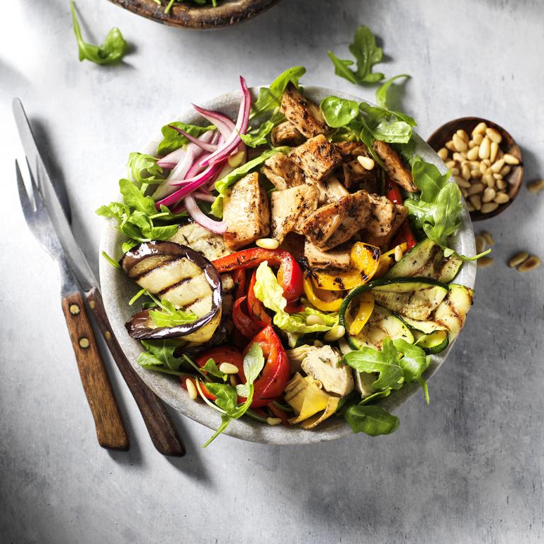 Italiaanse Gemarineerde Stukjes Salade kom Garden Gourmet Sensationele Gemarineerde Stukjes Italiaanse Stijl