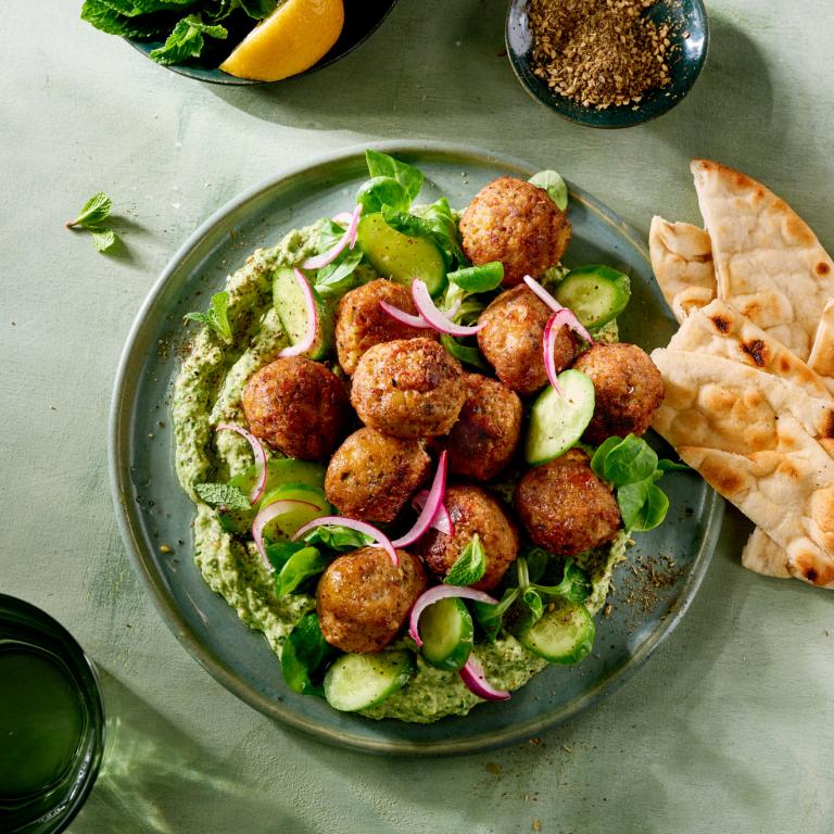 Vegan Balletjes salade Vegan Balletjes salade