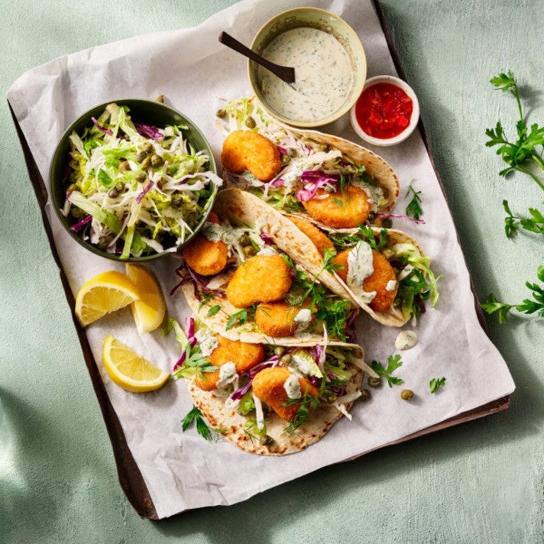 Marine-Style Nugget tacos
